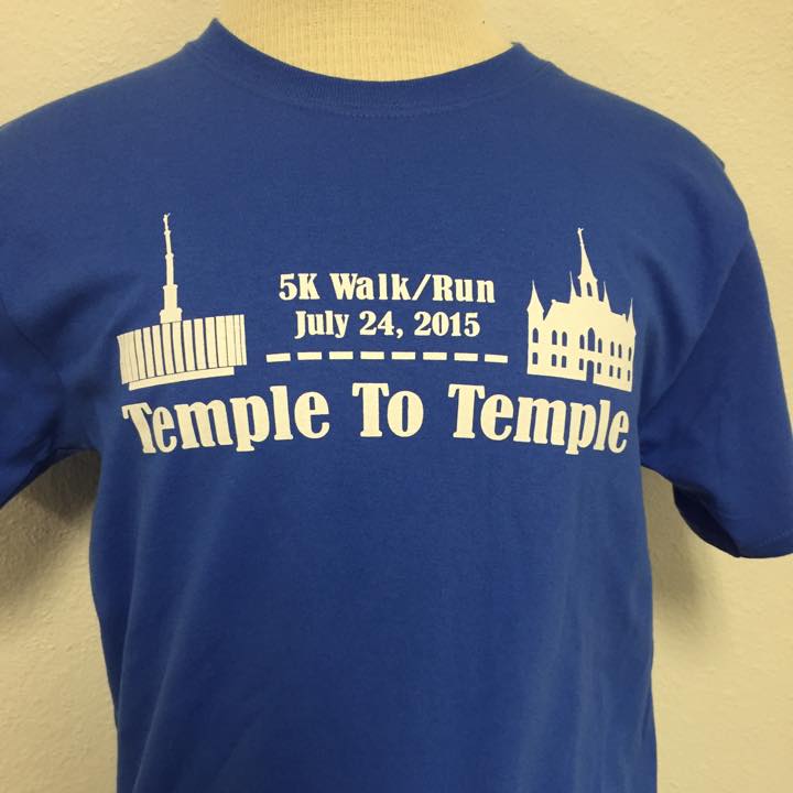 Provo Temple to Temple 5k Run / Walk on Pioneer Day