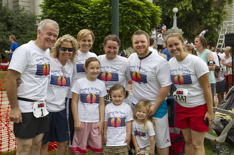 Provo Temple to Temple 5k Run / Walk on Pioneer Day