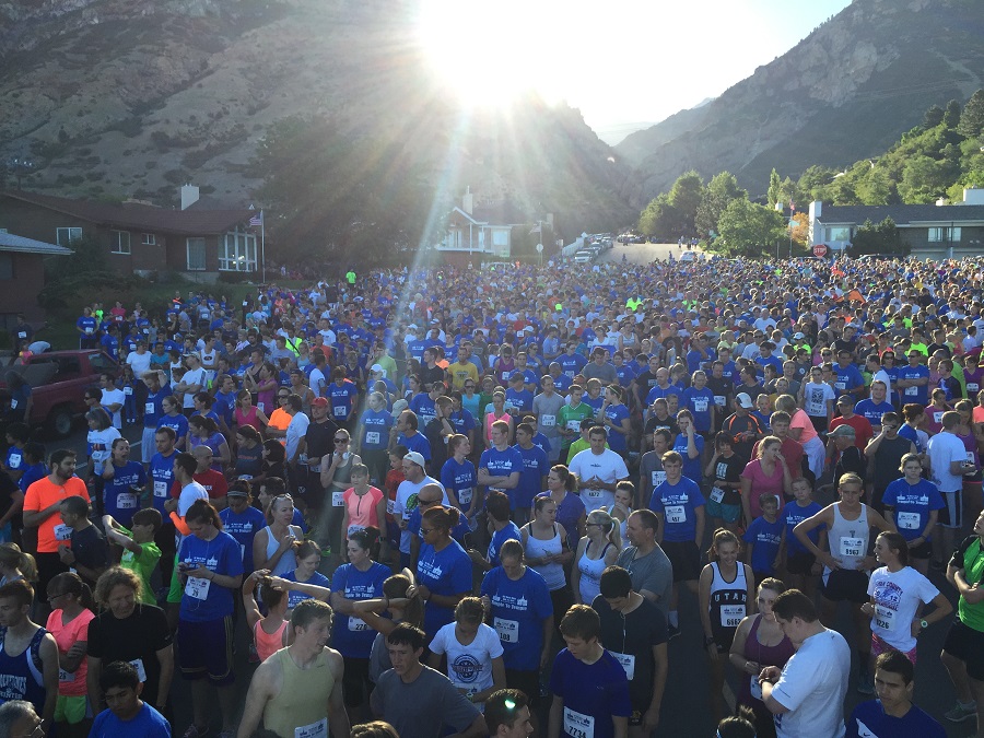 Provo Temple to Temple 5k Run / Walk on Pioneer Day